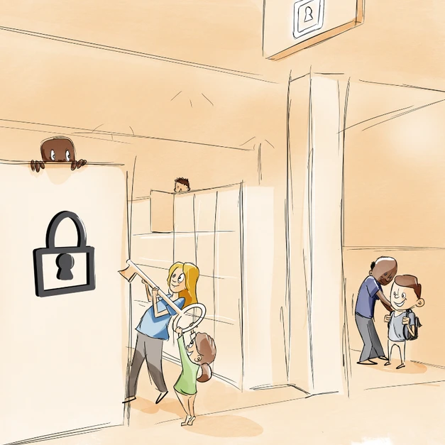 « Les coulisses de la Fondation pour la culture et les civilisations du vin révélées en dessins humoristiques » à la Cité du Vin