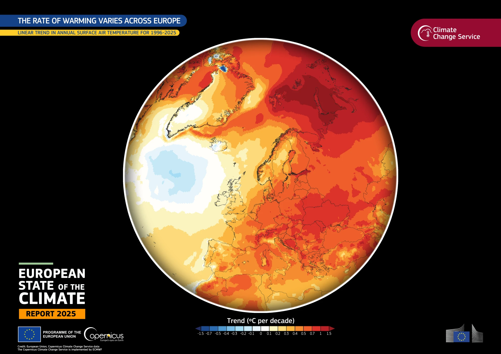 L’Europe, continent qui se réchauffe le plus vite au monde, face à l’urgence climatique