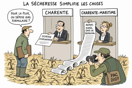 Sécheresse 2026 : des obligations adaptées, pas effacées