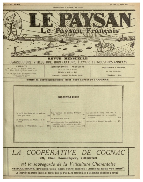 N°05 - Mai 1941