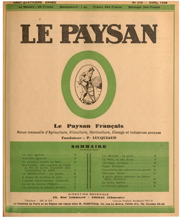 N°04 - Avril 1949