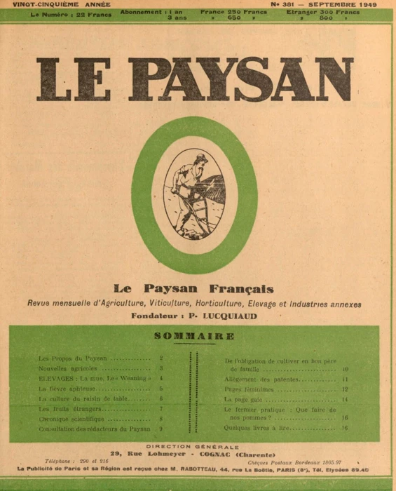 N°09 - Septembre 1949