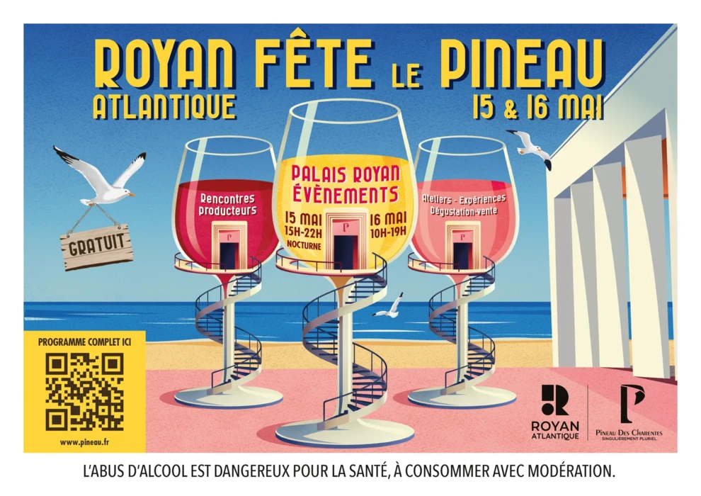 Royan Atlantique fête le Pineau : deux jours de rencontres et de dégustations sur la côte pour célébrer le Pineau des Charentes auprès de ceux qui le vivent au quotidien