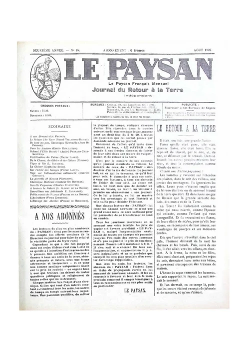 N°08 - Août 1926