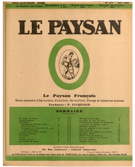 N°05 - Mai 1949