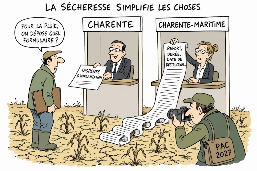 Sécheresse 2026 : des obligations adaptées, pas effacées