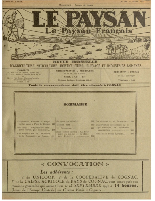 N°08 - Août 1941