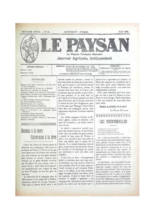 N°06 - Juin 1926