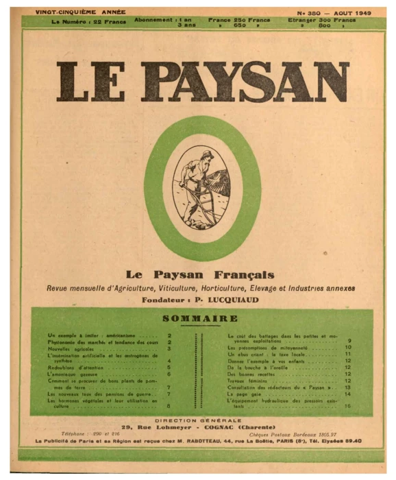 N°08 - Août 1949
