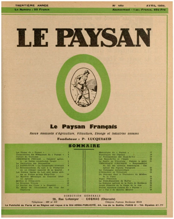 N°04 - Avril 1956