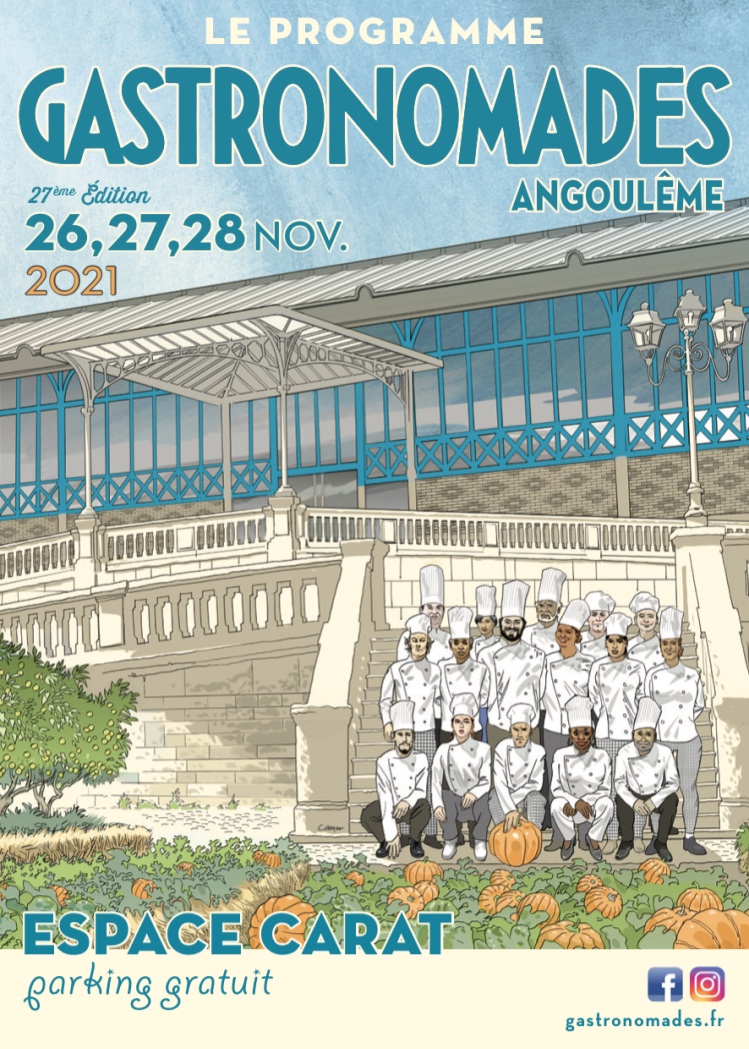 Les Gastronomades, du 26 au 28 novembre 2021 à Angoulême